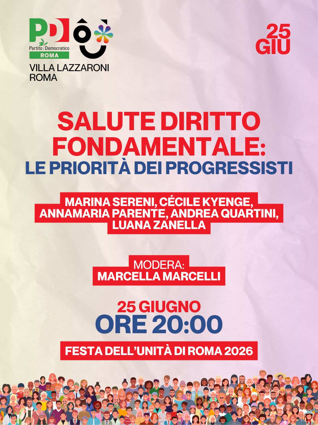 salute, diritto fondamentale: le priorità dei progressisti
